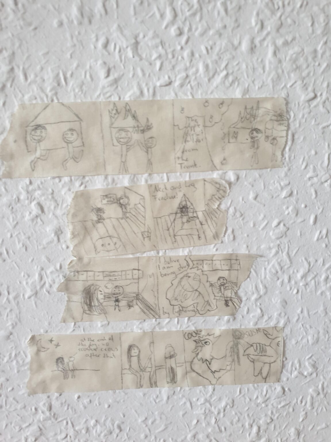 私は退屈したので、ドイツのことわざについていくつかのコミックストリップを作りました:)