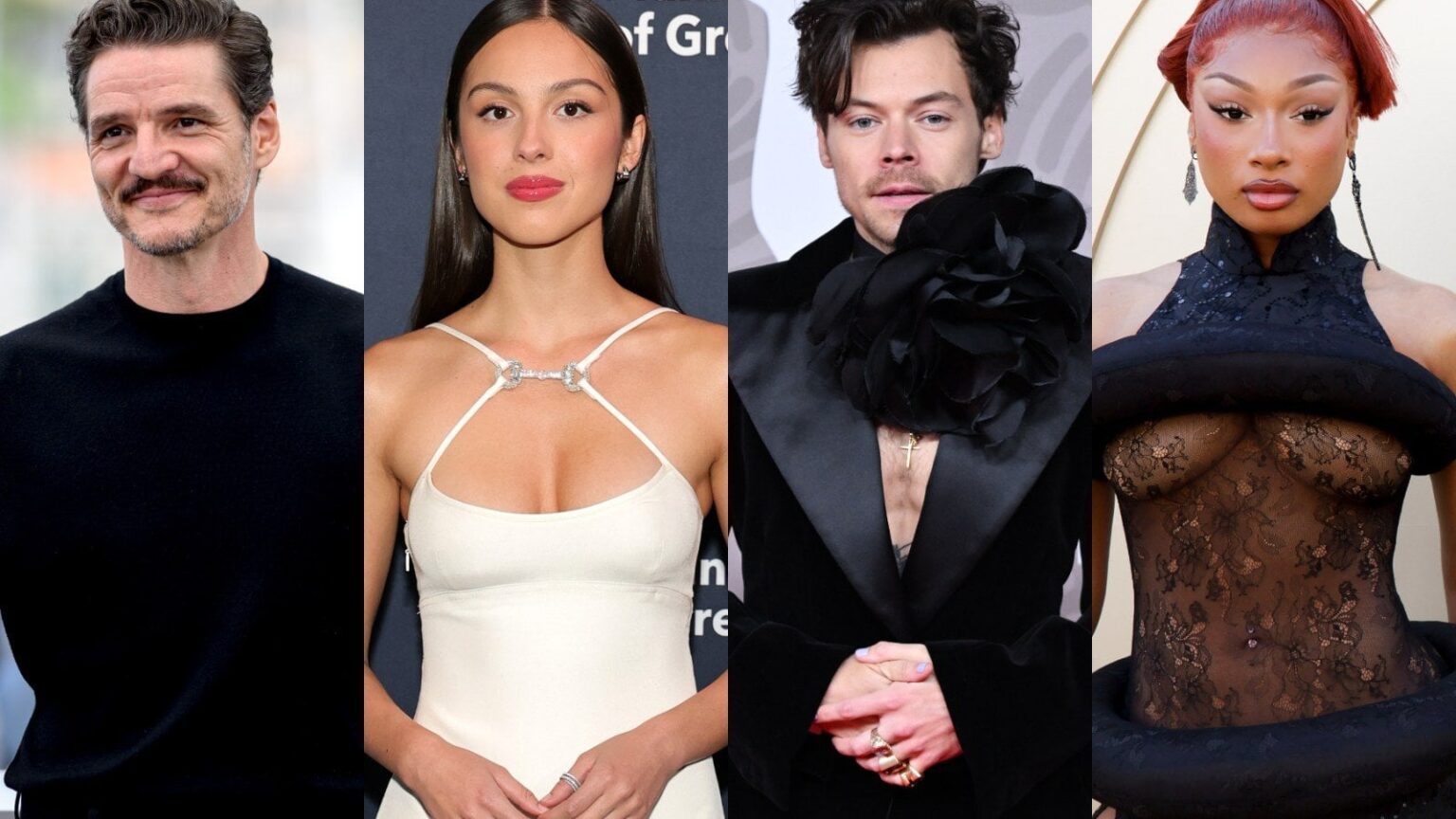 Pedro Pascal、Olivia Rodrigo、Harry Styles、および250その他250