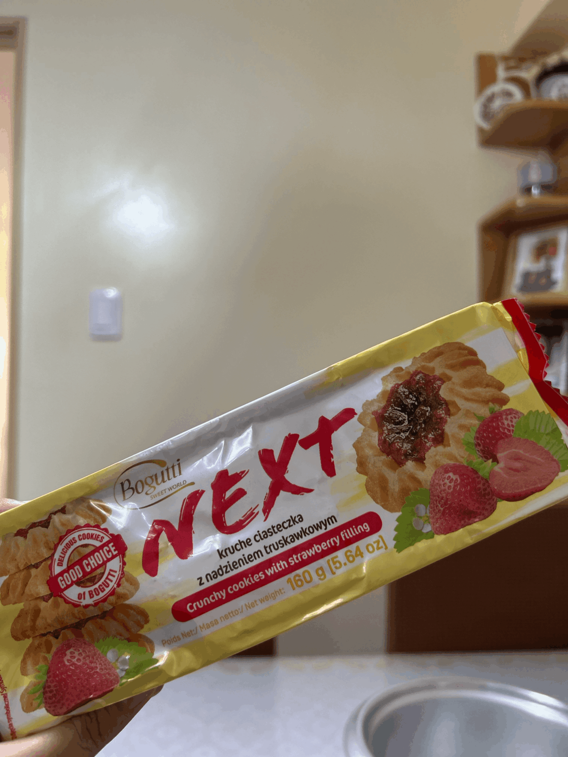 私の国で販売されたポーランドのクッキー