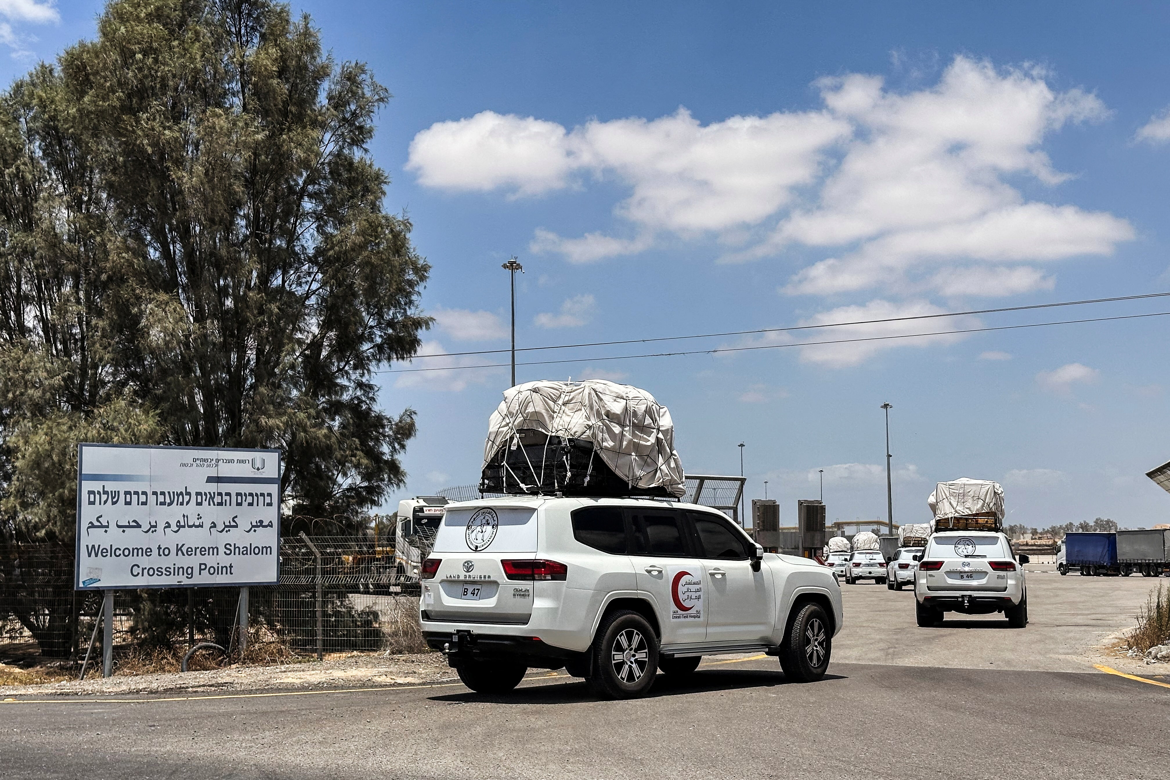 ガザで食糧輸送トラック襲撃、支援物資の輸送問題が浮き彫り