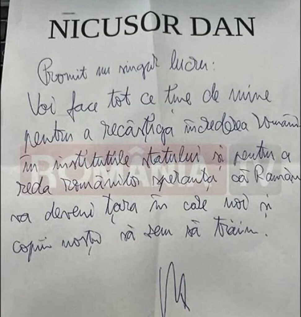 選挙前にRTVチケットでNicușor Danが約束したこと
