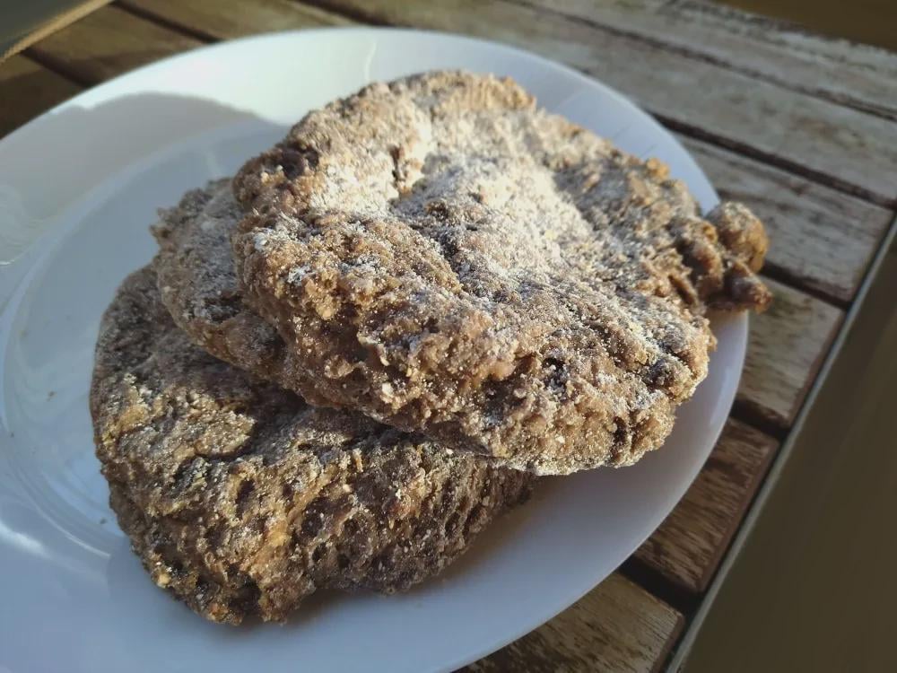 おばあちゃんのおridgeパンレシピ（100％オート麦）