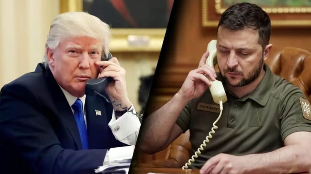 トランプはプーチンと話をする前にゼレンスキーに電話した