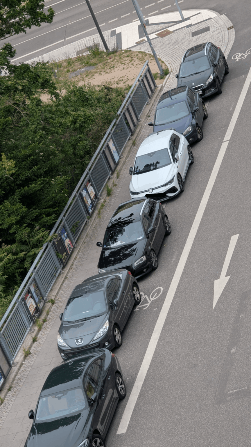 駐車場の疑い