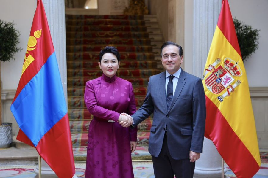 Foreign Minister of Mongolia and Foreign Minister of the Kingdom of Spain Hold Official Talks