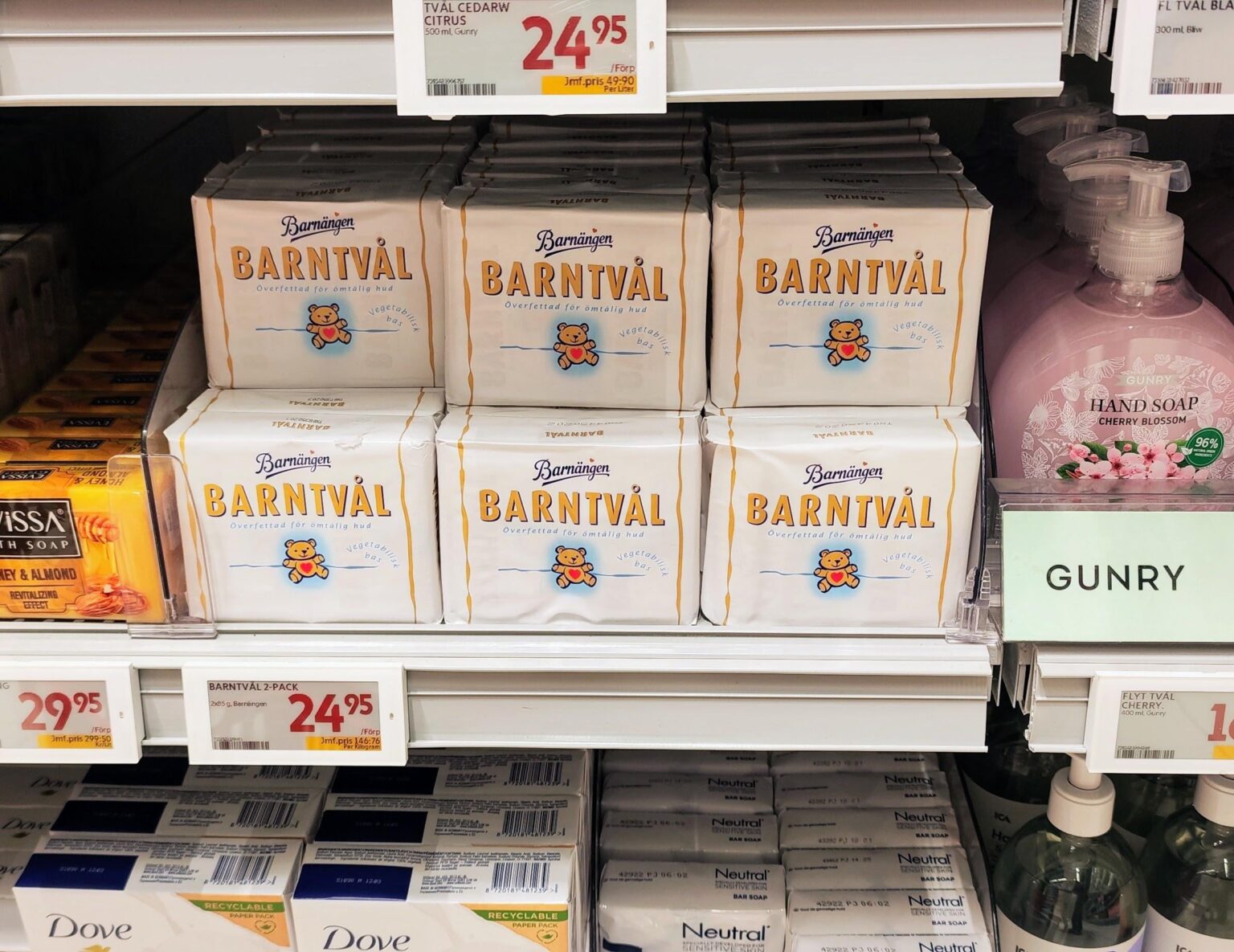 1年以上不在の後、Barnängens石鹸は店の棚に戻ってきました