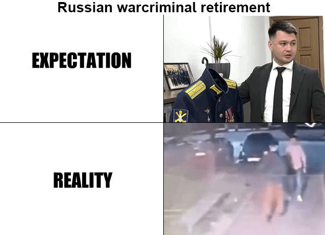 すべてのロシア戦争犯罪者は裁判にかけられます。