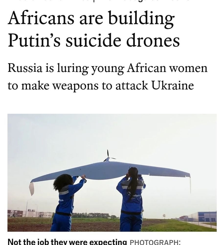 ロシアはウクライナを攻撃します。北朝鮮の兵士、殻、ミサイルはウクライナを攻撃します。イランのドローンはウクライナを攻撃します。アフリカの女性は、私たちを殺すドローンの作成に役立ちます。私たちの同盟国：ロシアへの自分の選挙を失った人もいます。 4年目の眠り。エスカレーションを管理している人もいます。