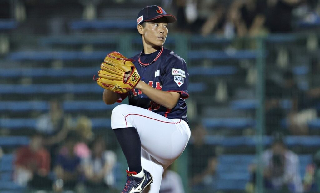 女子野球ワールドカップのレジェンド、里 綾実選手がカナダの男子リーグ（Intercounty Baseball League・通称IBL)で初の女子選手として登板