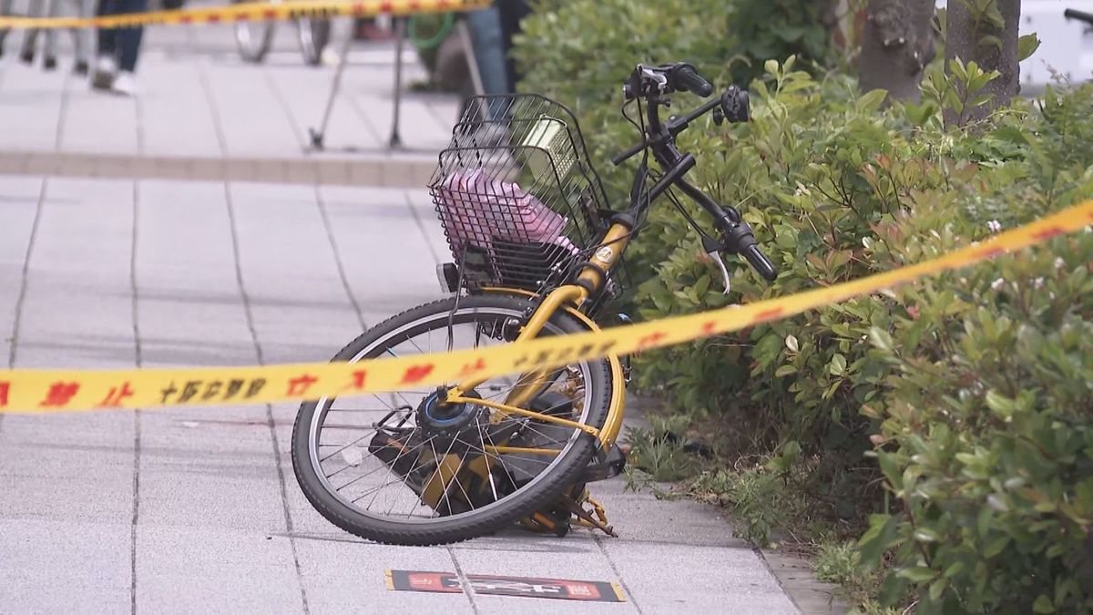 【速報】タワマンから転落…自転車の男性も巻き込まれ2人死亡　死因は2人ともに「多発外傷」即死か　大阪市北区