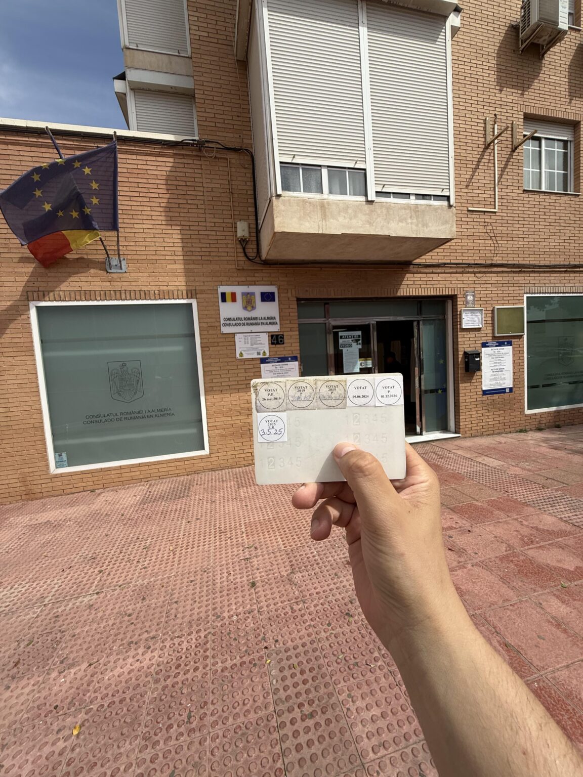 スペインのアルメリアで投票されました