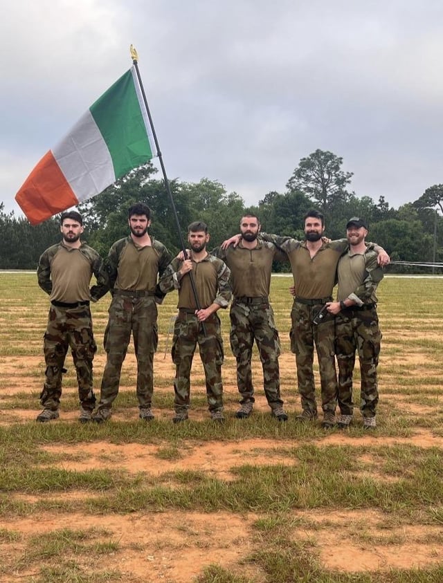 アイルランド国防軍は、米国フォートムーアで開催された2025年のゲイニーカップで競います。 18の4番目を配置します。