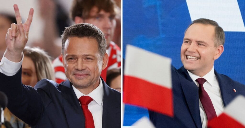 ポーランド大統領選、6月1日決選投票 リベラルと保守候補