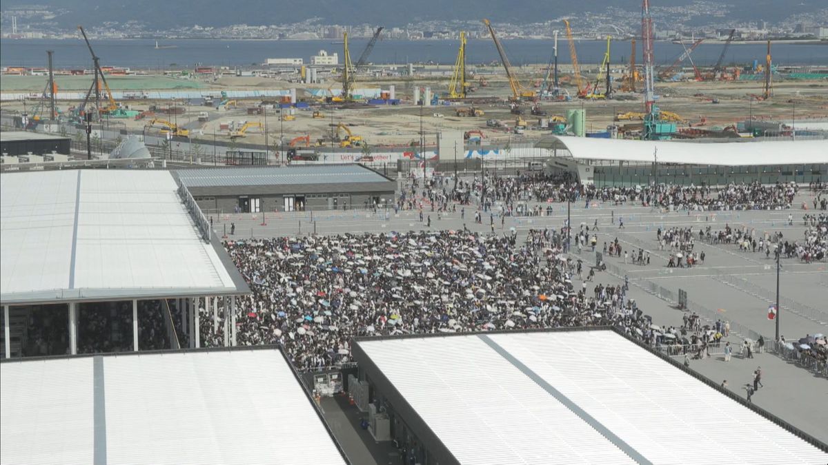 【速報】万博29日（木）の一般来場者は約12万1000人　木曜日としては最多を更新