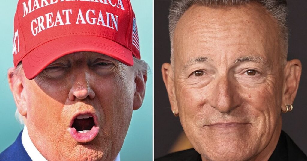 トランプはハリスに対するブルース・スプリングスティーンの支持を争い、ボノ、オプラ、ビヨンセへの「調査」を求めています