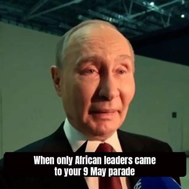 プーチンの5月9日のパレードゲストリスト：第二次世界大戦とスロバキアをスキップしたアフリカ諸国、h*tlerのプラス1。それは勝利の日ではなく、クレムリンのために「あなたが誰なのか、誰でも見てくれてありがとう」です。