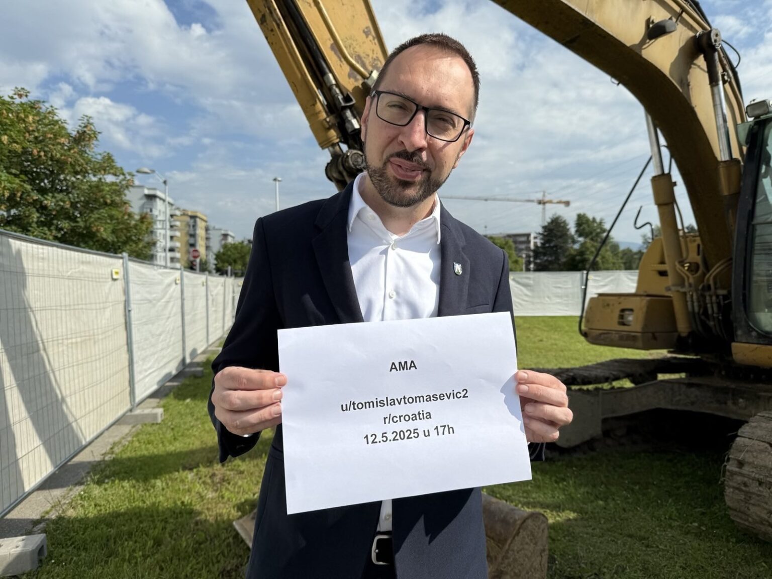 AMA -Tomislav Tomasevic、ザグレブ市の市長