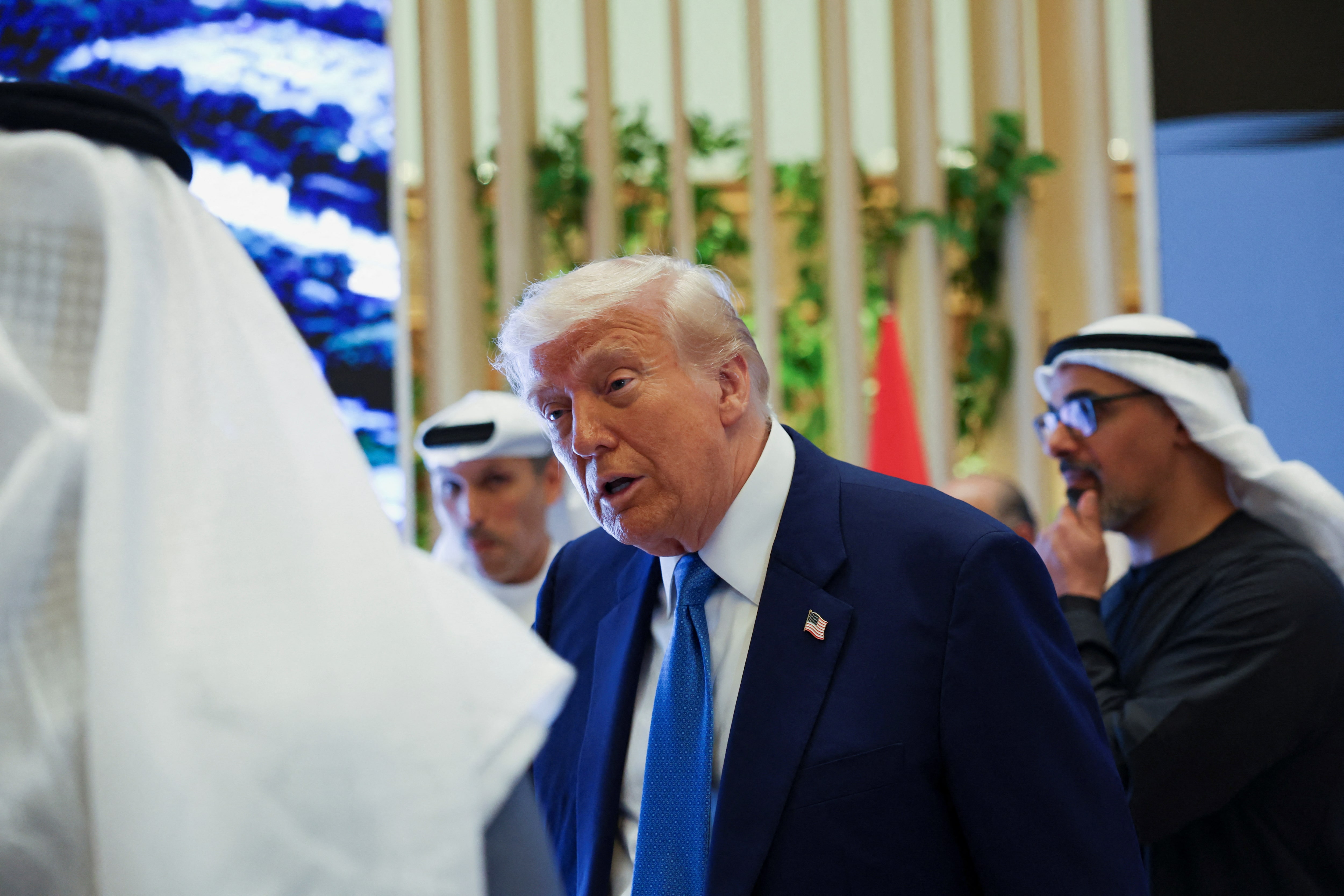 トランプ米大統領、中東歴訪終了後「ワシントンに戻る」