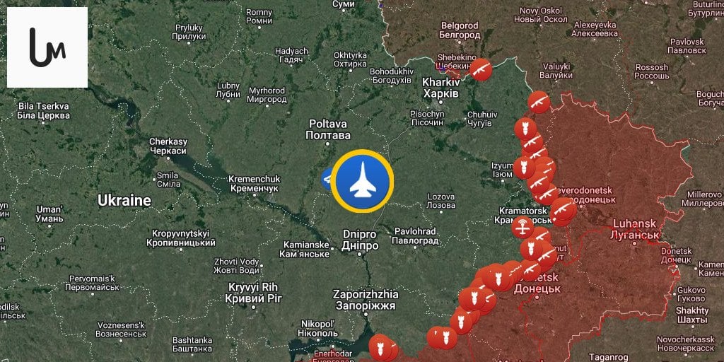 ウクライナ空軍：ウクライナのF-16戦闘機は、戦闘ミッション中に一晩クラッシュしました。パイロットは正常に排出され、救助されました