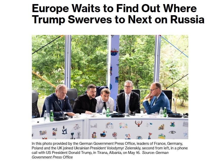 トランプは、彼がプーチンに会うまで、ウクライナで「何も起こらない」と言います。ヨーロッパは失敗した後に制裁を求めていますが、トランプは失速し、同盟国は再び推測します。クレムリンに圧力はありません。