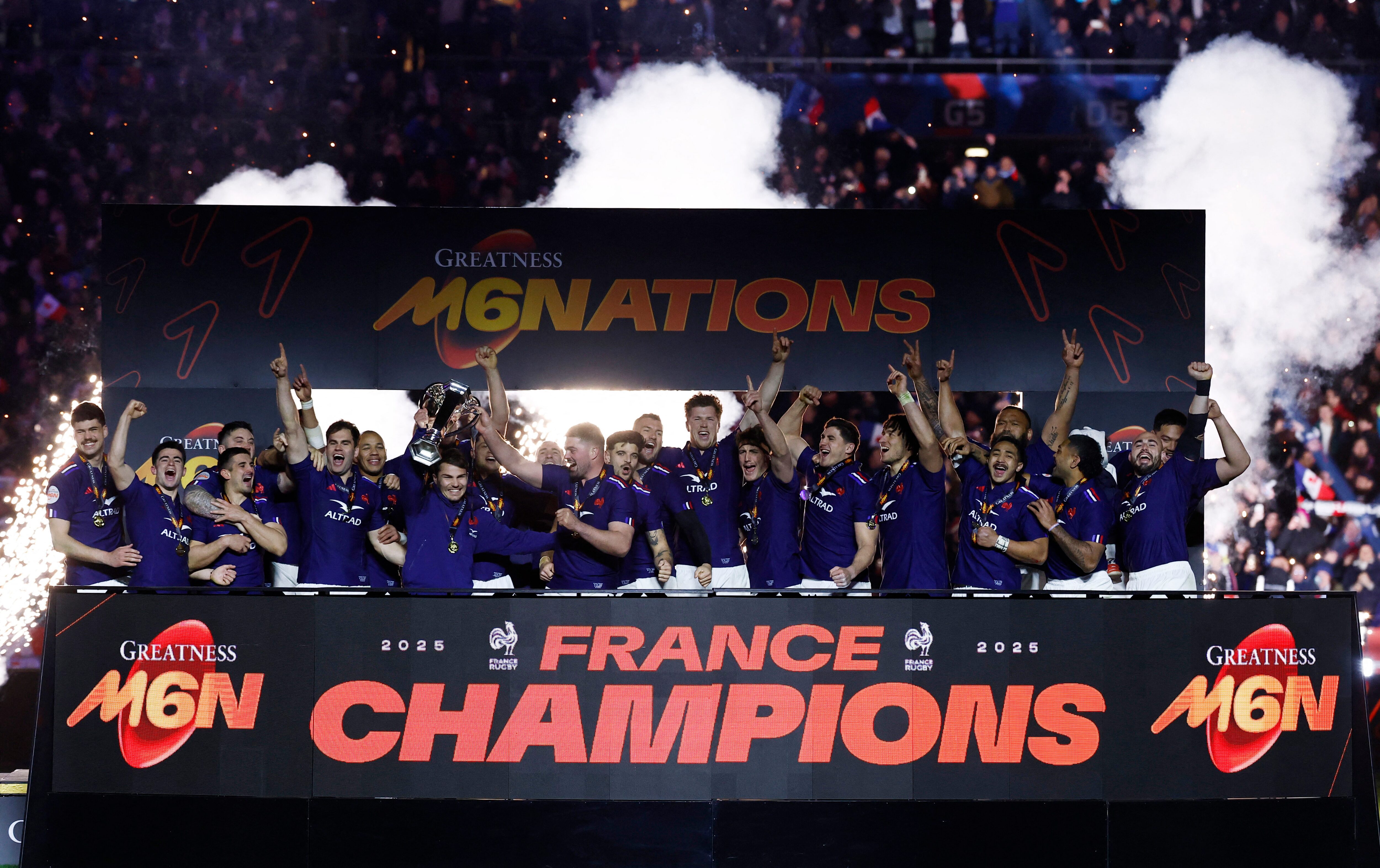 ラグビー＝欧州6カ国対抗、フランスが通算7回目の優勝