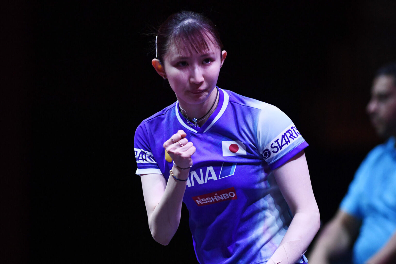 早田ひな 中国の石洵瑶を破って準々決勝進出！前回に続く中国超えで2大会連続メダル王手【世界卓球】｜テレ東卓球NEWS：テレ東