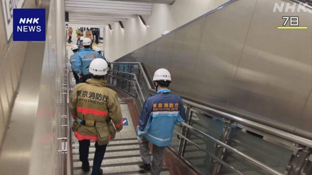 地下鉄切りつけ事件 容疑者 包丁もう1本を所持か 目的など捜査 - nhk.or.jp