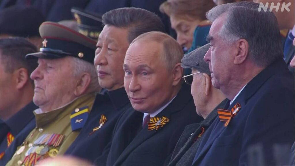 ロシア 戦勝記念日式典 ウクライナ侵攻正当化 各国首脳も出席 | NHK