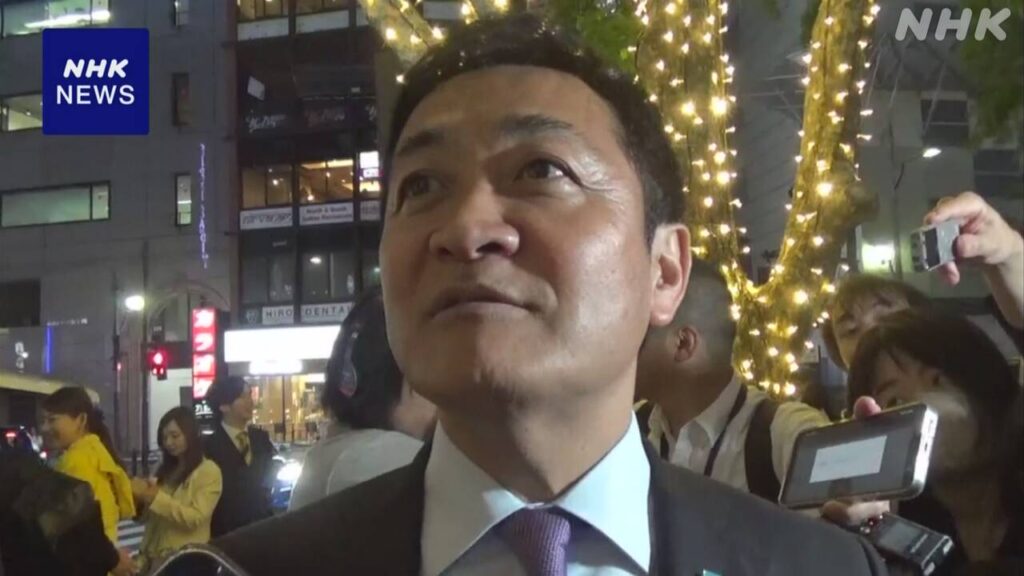 国民 玉木代表“ありとあらゆる財源使い 消費税引き下げたい” - nhk.or.jp