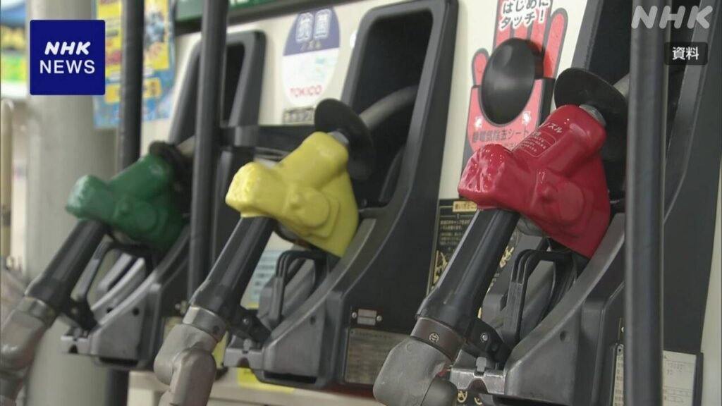 新たなガソリン補助措置22日から まず小売価格5円値下がりへ - nhk.or.jp