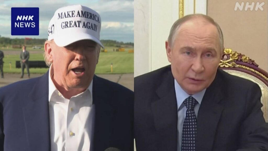 トランプ大統領 “プーチンのしていること不満 気にくわない” - nhk.or.jp