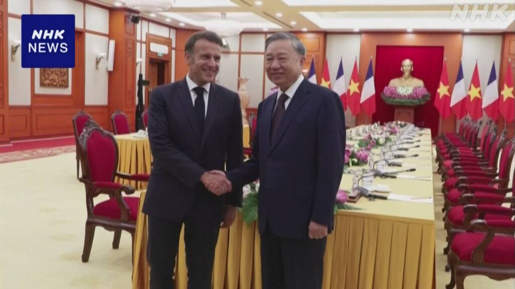 仏マクロン大統領 東南アジア諸国を歴訪 関係強化がねらい - nhk.or.jp