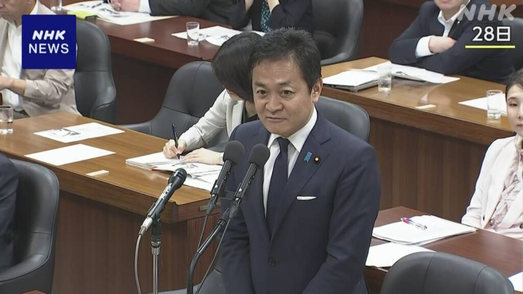 国民 玉木代表「1年たったらエサ」 “備蓄米の制度を説明” - nhk.or.jp