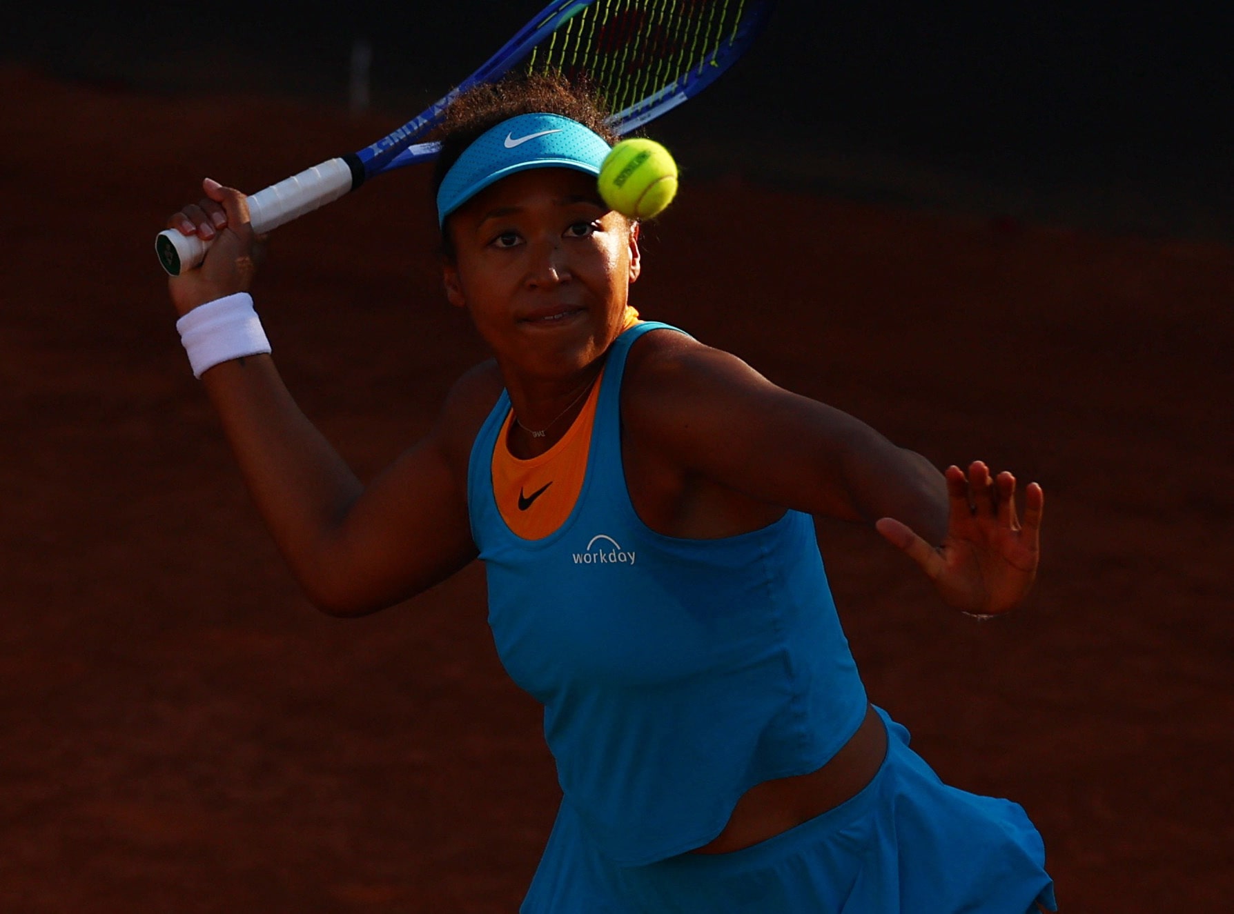 テニス＝イタリア国際、大坂が逆転勝ちで4回戦進出