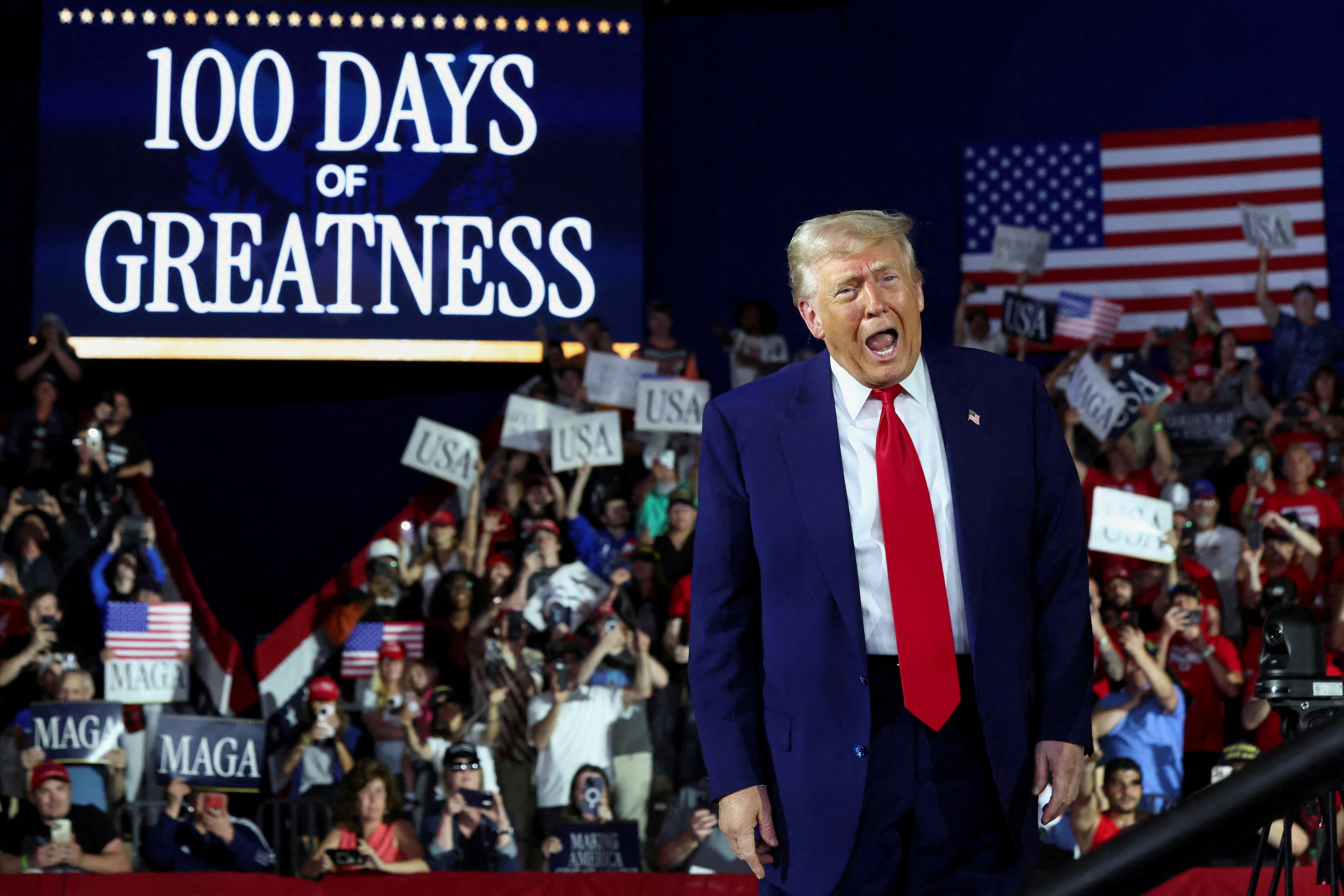 コラム：トランプ米政権「次の100日」、市場が過小評価する下振れリスク