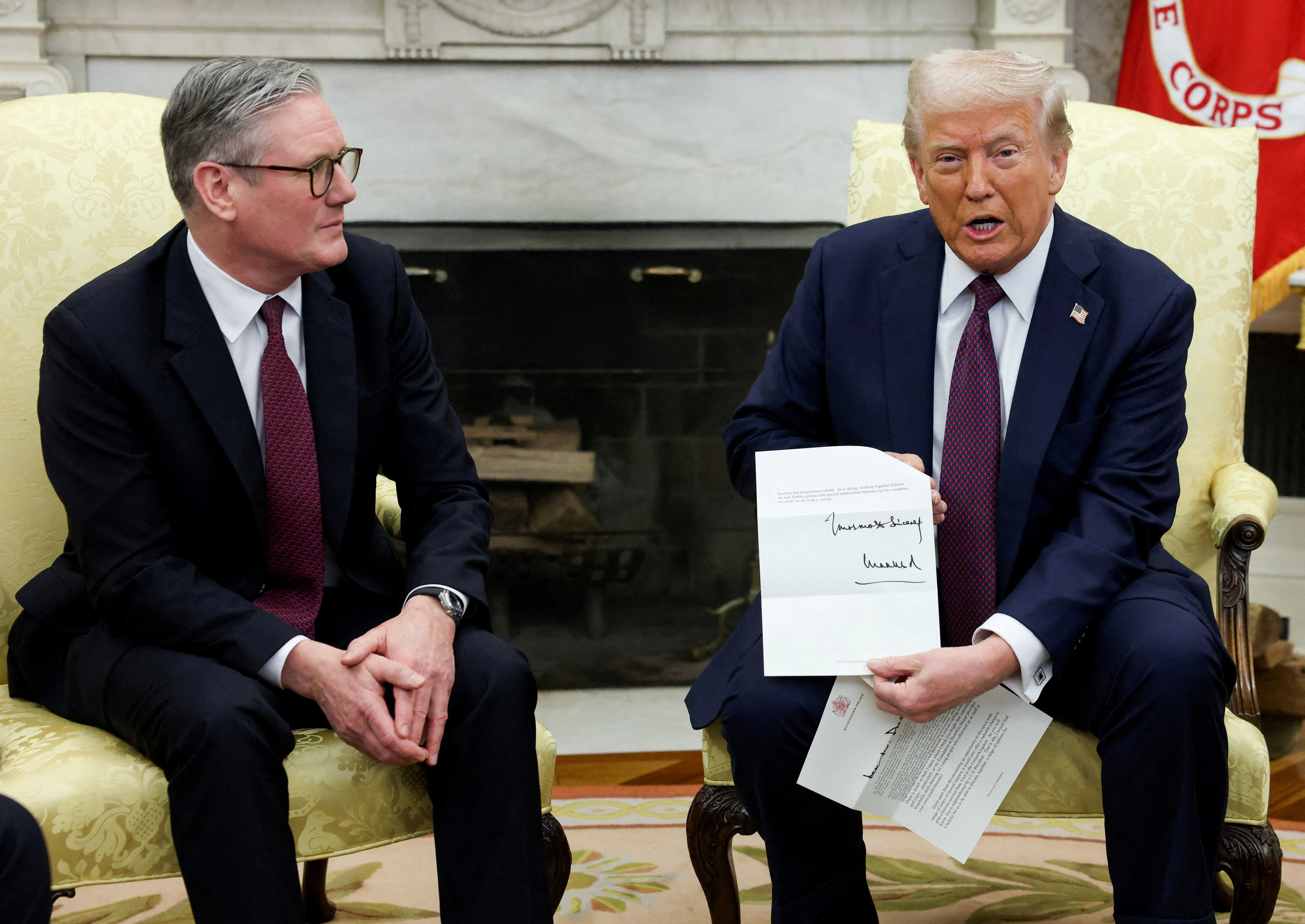 米英が貿易協定で合意＝トランプ氏