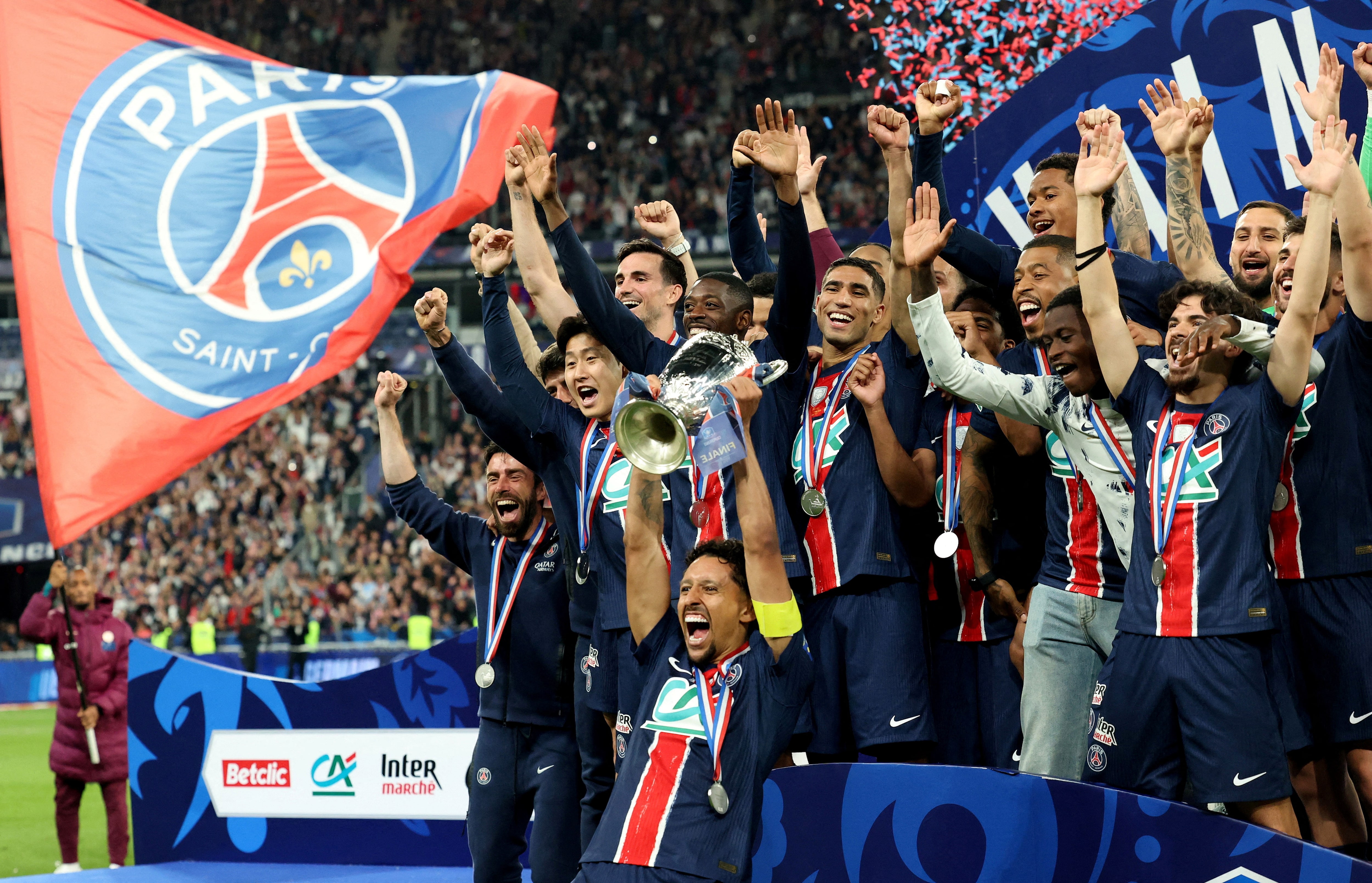 サッカー=フランス杯、PSGがスタッド・ランス下し2連覇