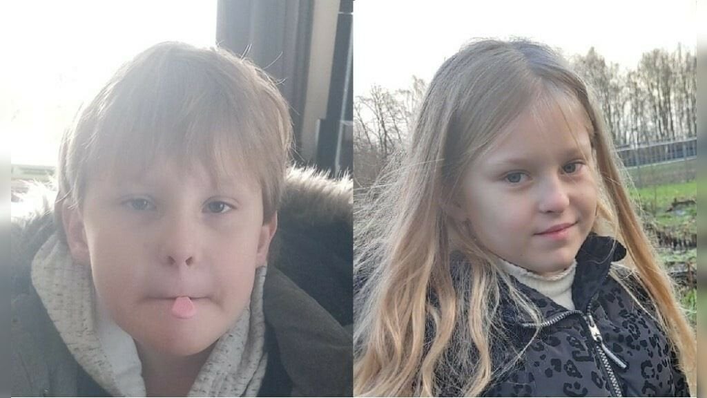 GroningenのBeertaの近くにあるJeffreyとEmmaの行方不明に掲載されたAmber Alert