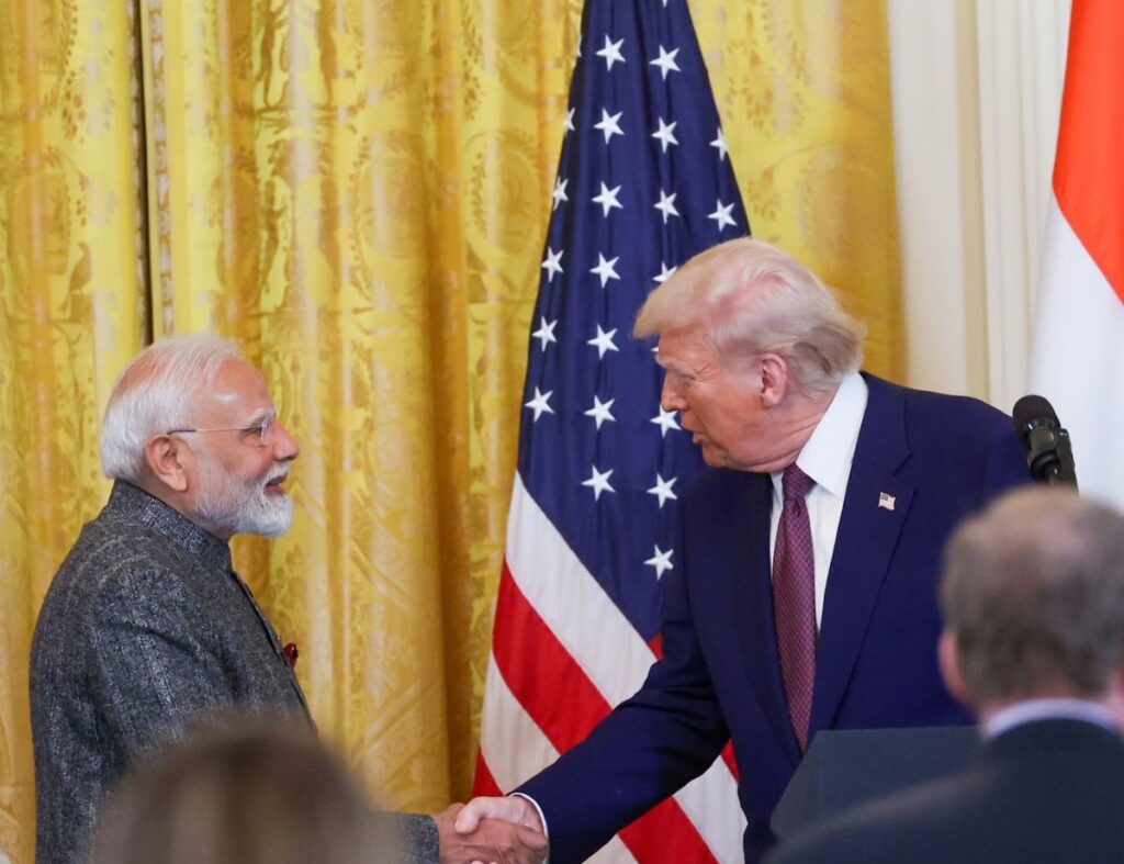 インド西方大構想と日本の不在 | JAPAN Forward Modi Trump press conference February 14 PMoI rs