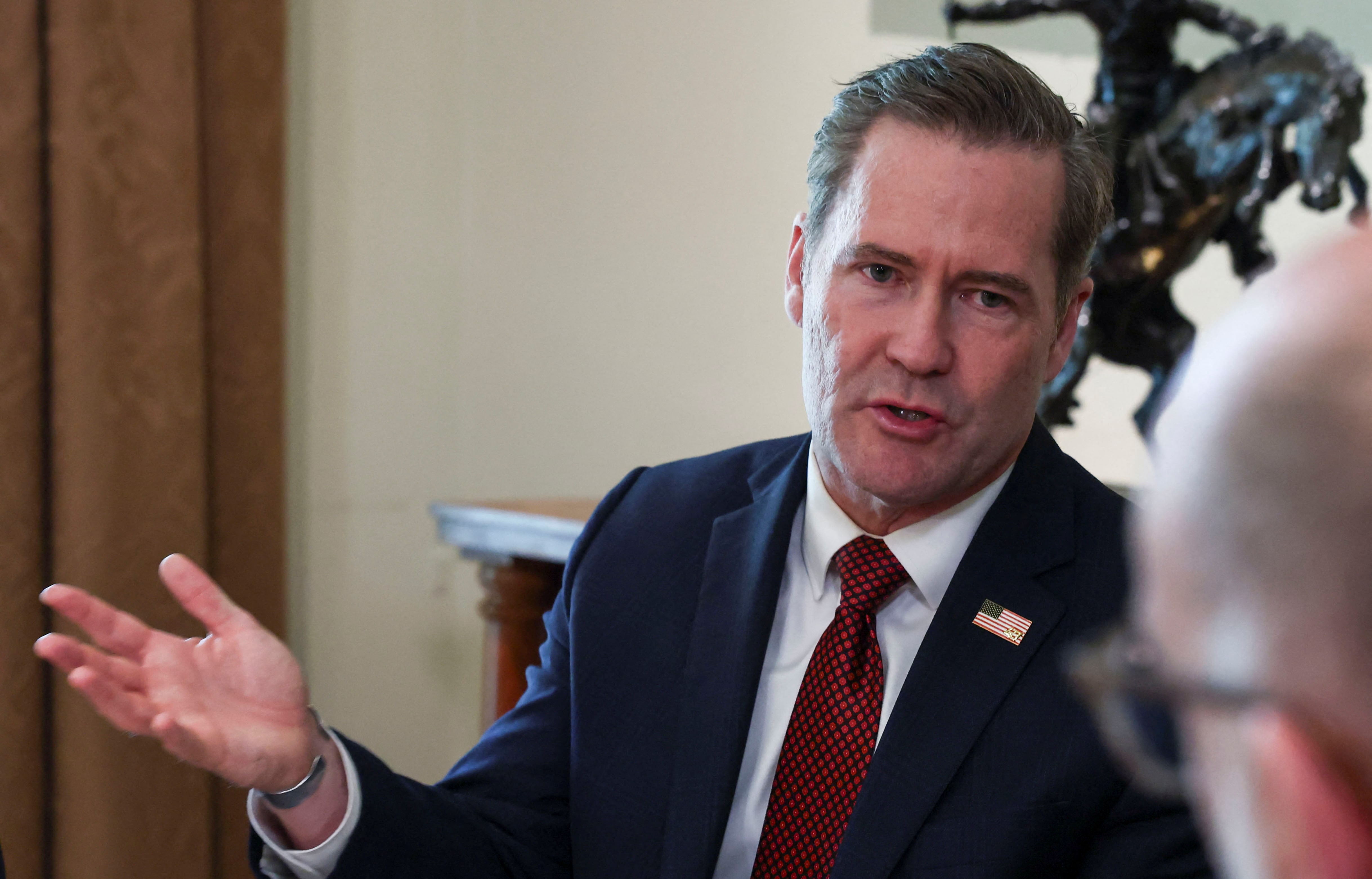 トランプ氏、ウォルツ大統領補佐官を国連大使に指名