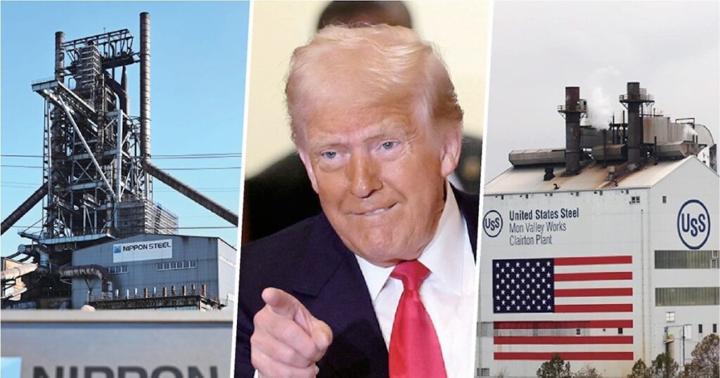 日鉄のUSスチール買収、トランプ米ノーモラ大統領が承認