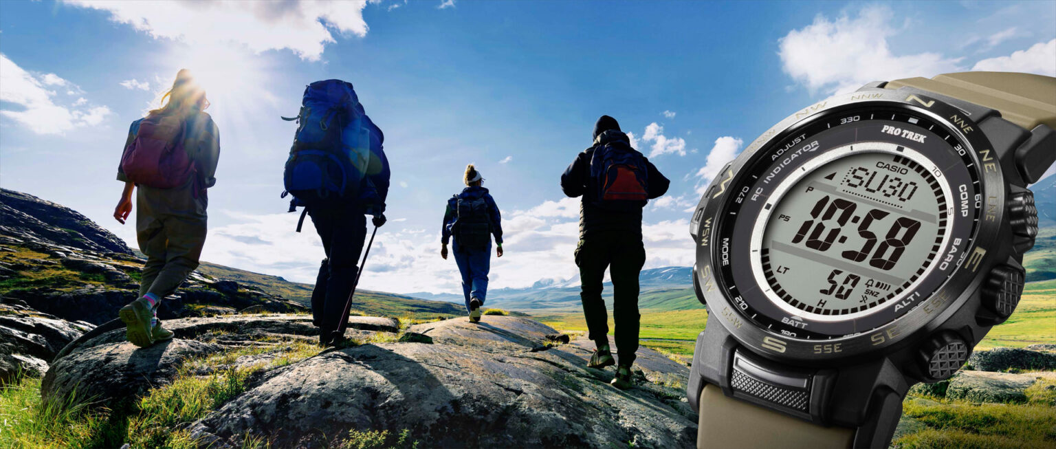 CASIO初の蓄光LCDを搭載した“PRO TREK” 夜のアウトドアでも活躍するデジタルウオッチ | EYESCREAM