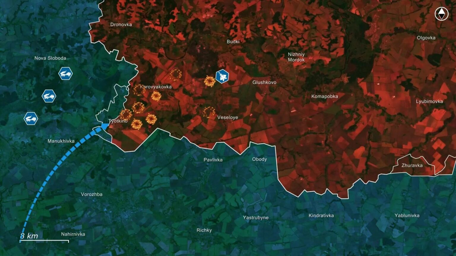 ウクライナ軍がさらにkursk oblastに押し込むにつれて、潮は再び変わりました