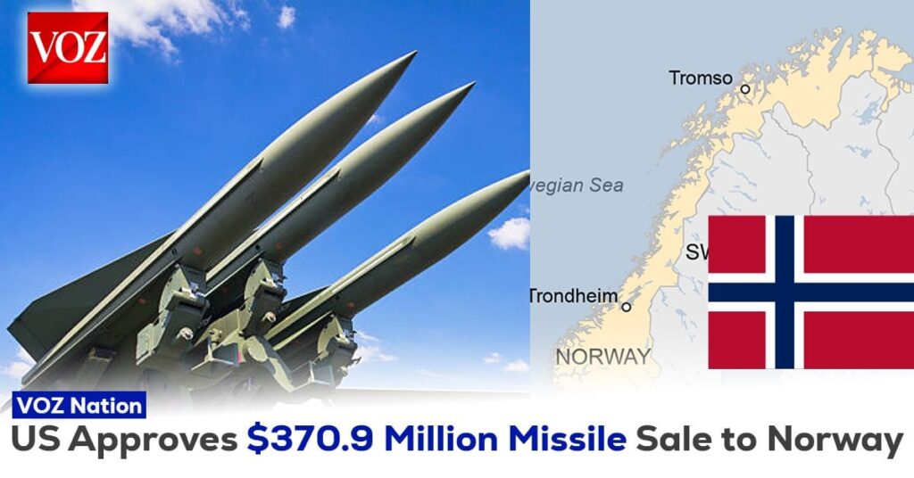 米国は、ノルウェーへの3億7,000万ドルのミサイル販売を承認しています