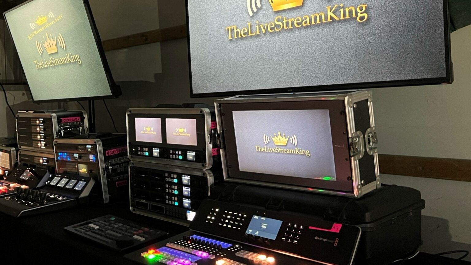 Blackmagic Design導入事例：放送ライブストリームサービス「The Live Stream King」の場合
