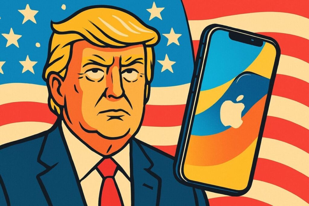 アメリカ ドナルド・トランプ大統領 iPhone Apple