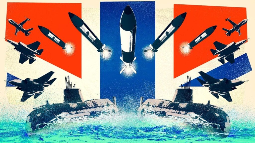 核爆弾を運ぶ英国の戦闘機
