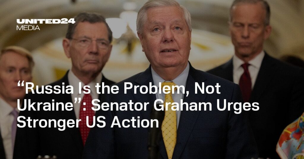 「ロシアはウクライナではなく問題です」：グラハム上院議員は、より強力な米国の行動を促します