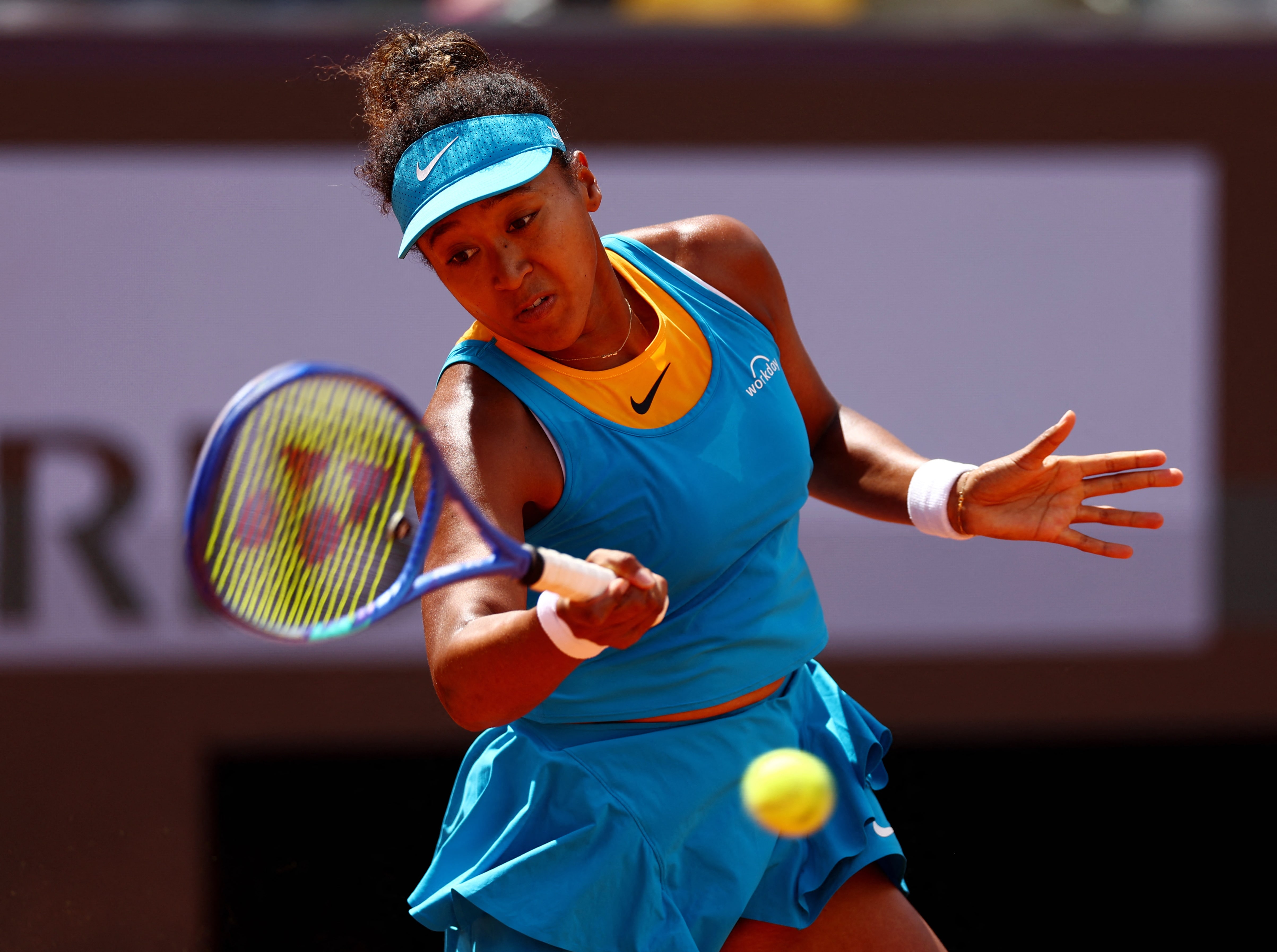 テニス＝イタリア国際、大坂なおみが1回戦突破　内島は敗退