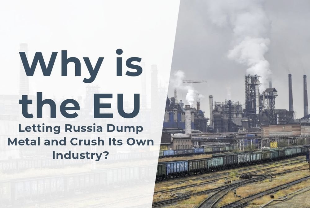 2025年1月からフェブから、EUは1.35mトンのロシア豚の鉄を輸入しました。ロシアは市場に浸水し、ウクライナとEUの産業を弱めています。制裁？彼らはかろうじて表面を傷つけました。なぜこれが許可されているのですか？